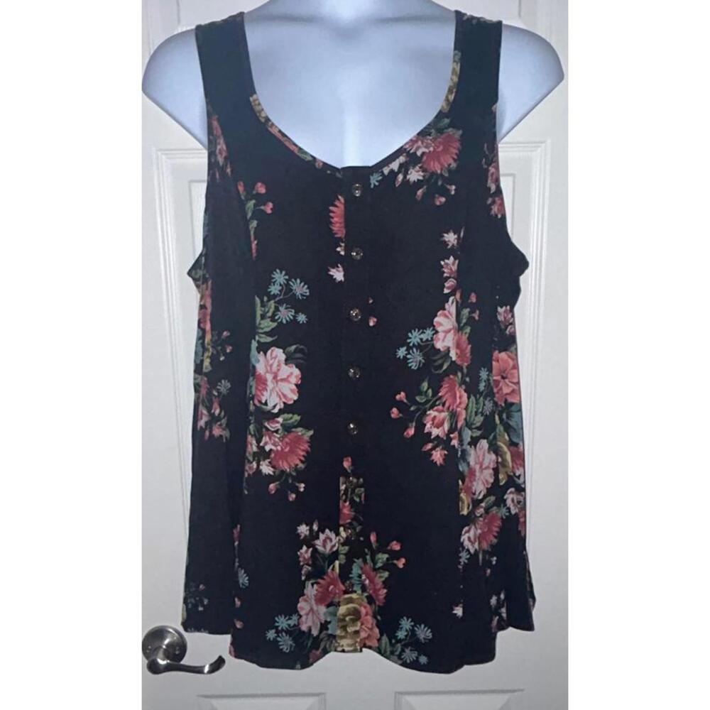 Torrid Peplum Tank Top sz 2